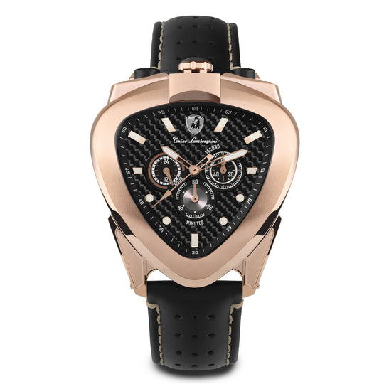 Tonino Lamborghini T20CH-C Spyder 12 H Men's Rose Gold Chronograph Watch