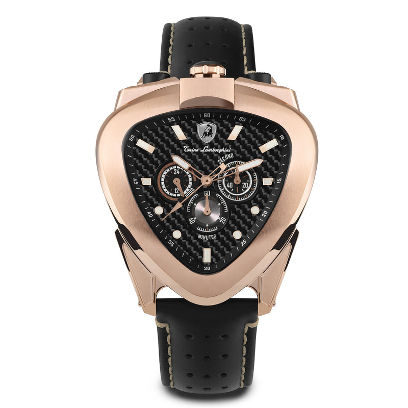 Tonino Lamborghini T20CH-C Spyder 12 H Men's Rose Gold Chronograph Watch