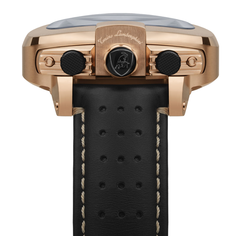 Tonino Lamborghini T20CH-C Spyder 12 H Men's Rose Gold Chronograph Watch