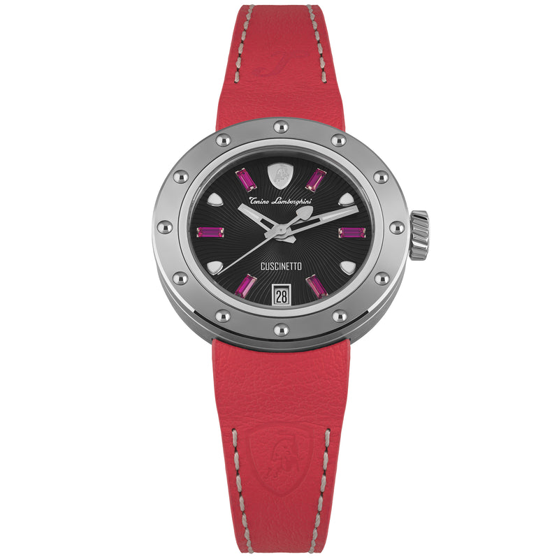 Tonino Lamborghini TLF-A05-2 Cuscinetto Ladies Red Watch