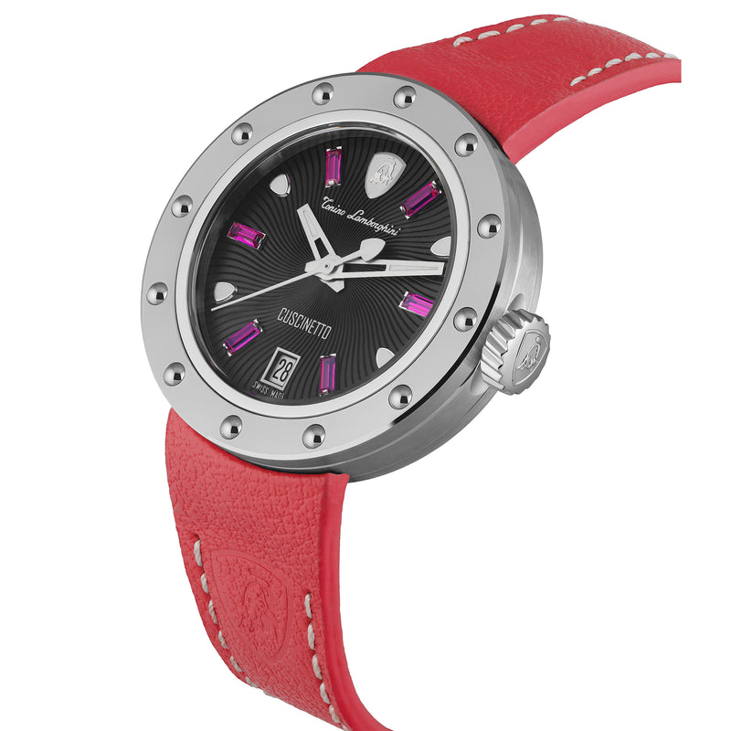 Tonino Lamborghini TLF-A05-2 Cuscinetto Ladies Red Watch