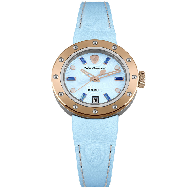 Tonino Lamborghini TLF-A05-3 Cuscinetto Ladies Blue Watch
