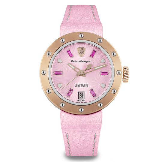 Tonino Lamborghini TLF-A05-4 Cuscinetto Ladies Pink Watch