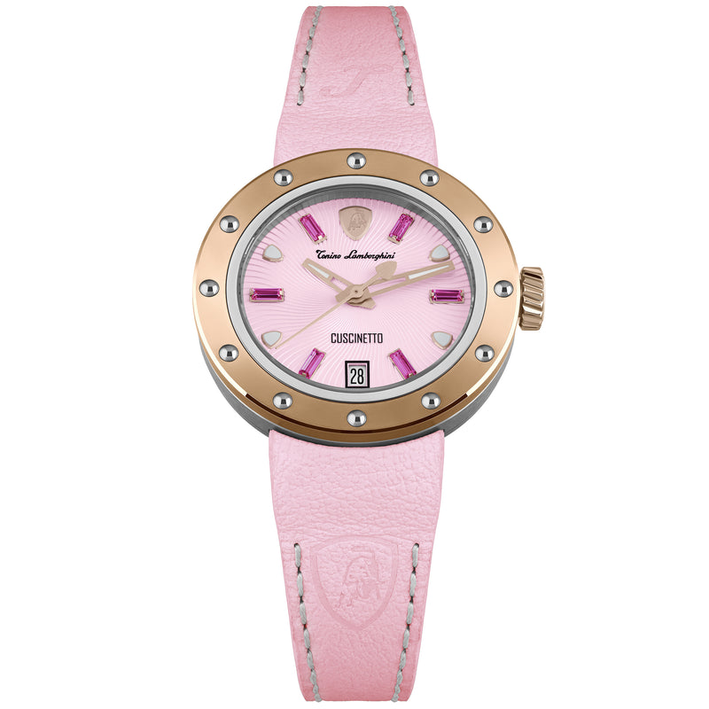 Tonino Lamborghini TLF-A05-4 Cuscinetto Ladies Pink Watch