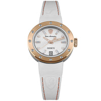 Tonino Lamborghini TLF-A05-5 Cuscinetto Ladies White Watch