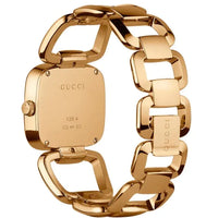 Gucci YA125408 Ladies G-Gucci Gold Watch