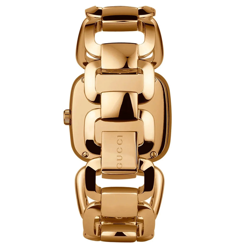 Gucci YA125408 Ladies G-Gucci Gold Watch