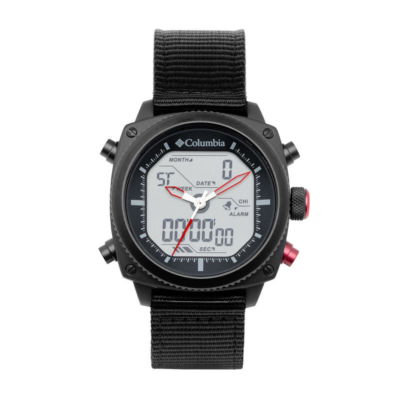 Analogue-Digital Watch - Columbia Black Ridge Runner Watch CSC05-003