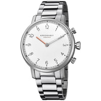 Analogue Smart Watch - Kronaby S0710/1 Ladies White Nord Hybrid Smartwatch