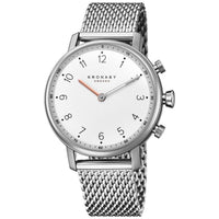 Analogue Smart Watch - Kronaby S0793/1 Ladies White Nord Hybrid Smartwatch