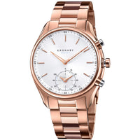 Analogue Smart Watch - Kronaby S2745/1 Men's Rose Gold Sekel Hybrid Smartwatch
