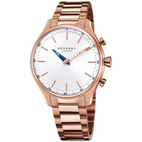 Analogue Smart Watch - Kronaby S2747/1 Ladies Rose Gold Sekel Hybrid Smartwatch