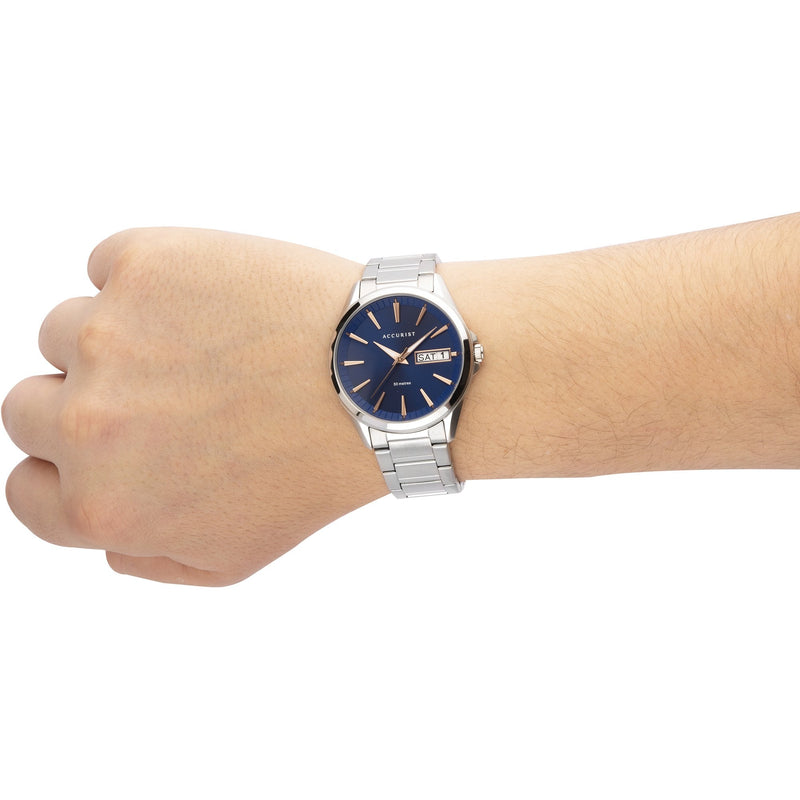 Analogue Watch - Accurist 7332 Men's Blue Watch