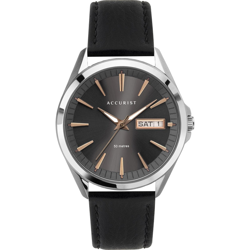 Analogue Watch - Accurist 7333 Men's Brown Watch