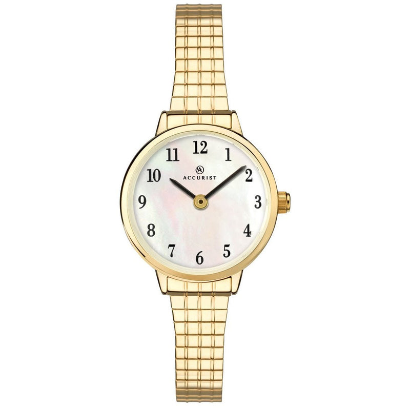 Analogue Watch - Accurist 8208 Ladies Gold Classic Watch