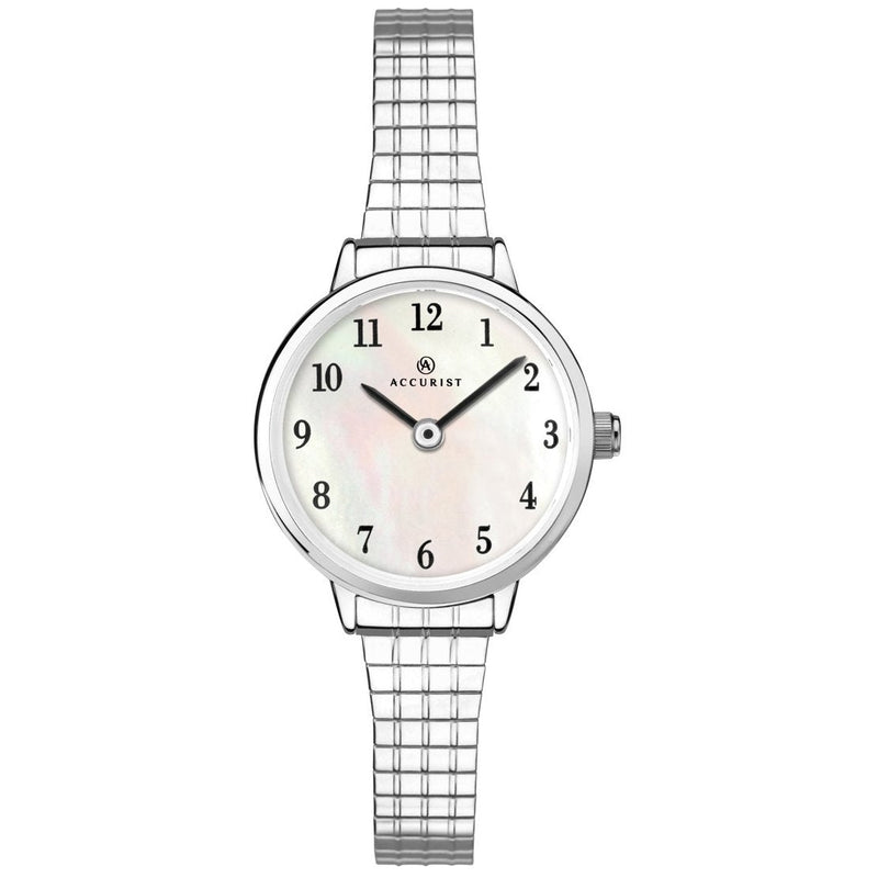 Analogue Watch - Accurist 8265 Ladies White Classic Watch