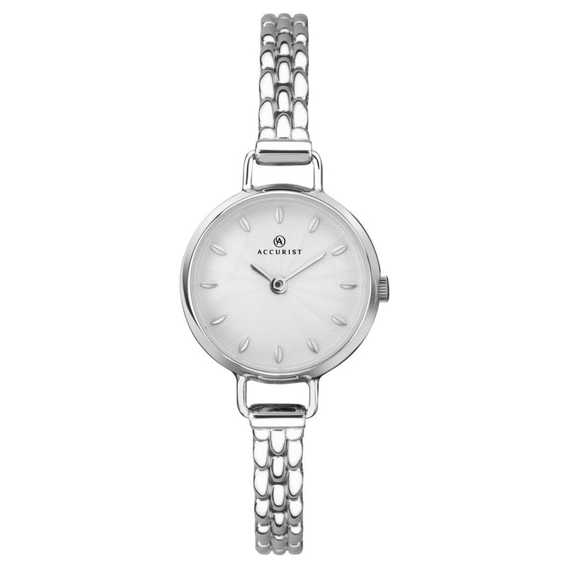 Analogue Watch - Accurist 8271 Ladies Silver Vintage Watch