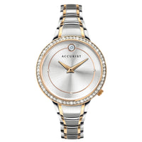 Analogue Watch - Accurist 8357 Ladies Silver-Gold Watch
