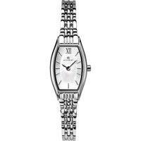 Analogue Watch - Accurist LB1282PX Ladies White Stainless Steel Watch