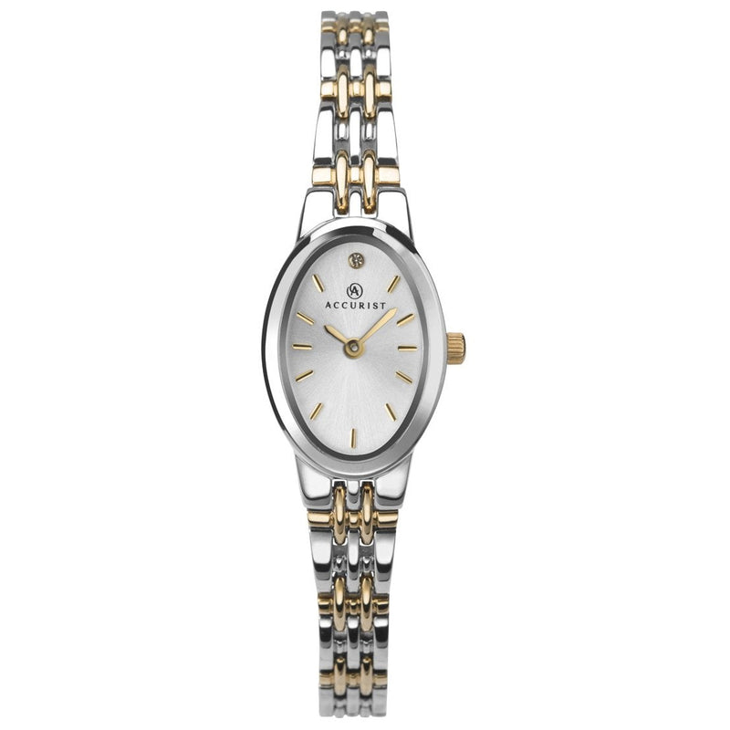 Analogue Watch - Accurist LB1337S Ladies Two-Tone Classic Dress Watch