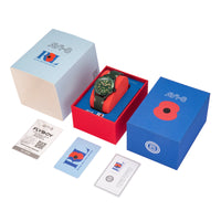 Analogue Watch - AVI-8 Flyboy Royal British Legion Falklands Green Watch AV-4099-RBL06