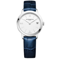 Analogue Watch - Baume Mercier Ladies Blue Classima Watch BM0A10353