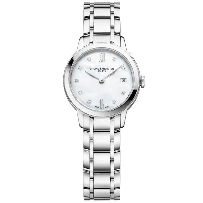 Analogue Watch - Baume Mercier Ladies Mother Of Pearl Classima Watch BM0A10490