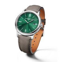 Analogue Watch - Baume & Mercier Men's Classima Green Watch BM0A10607