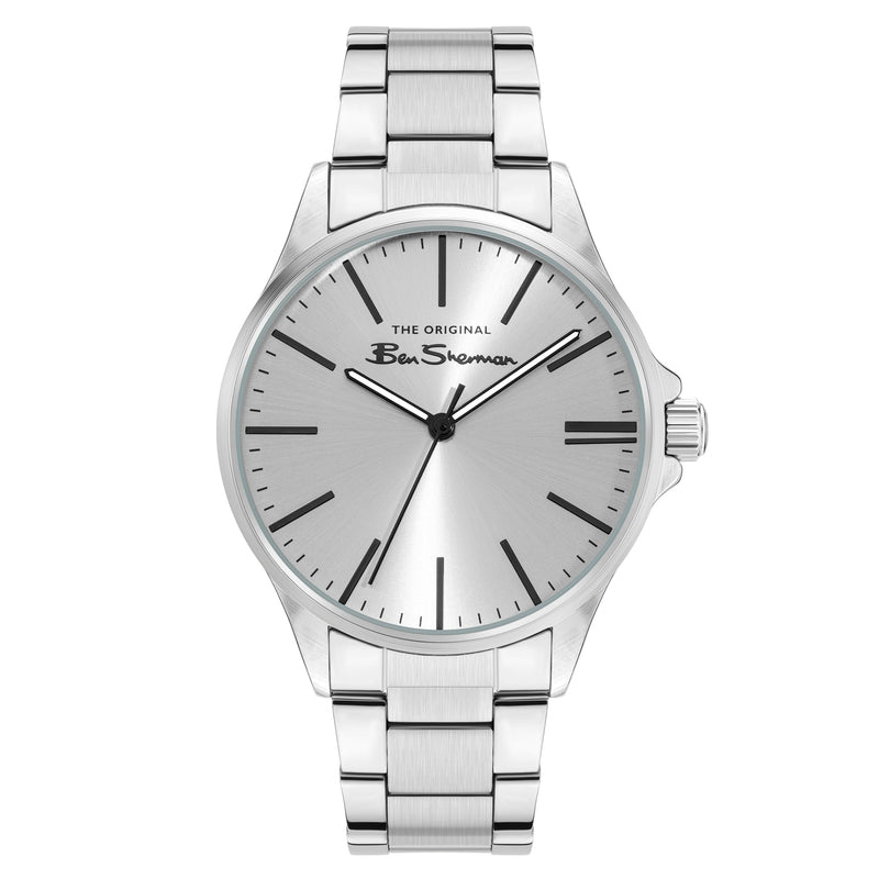 Ben Sherman BS048SM Men s Silver Watch from WatchPilot