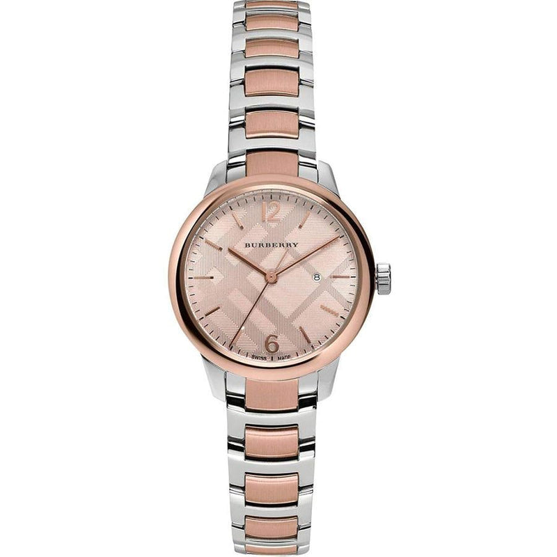 Burberry BU10117 Ladies Classic Rose Gold Watch from WatchPilot