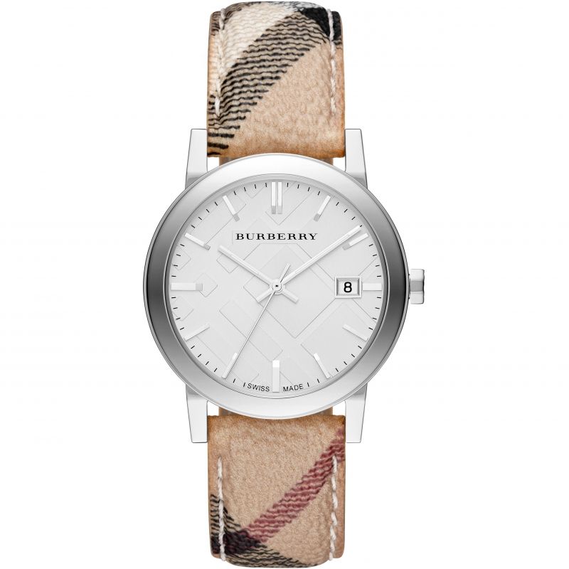 Analogue Watch - Burberry BU9025 Ladies The City Haymarket Check Watch