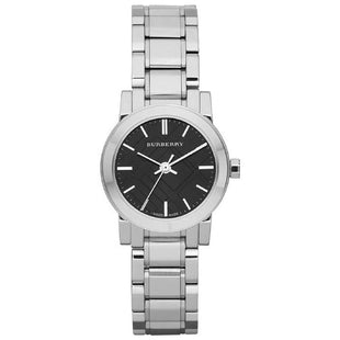 Analogue Watch - Burberry BU9201 Ladies Black Watch