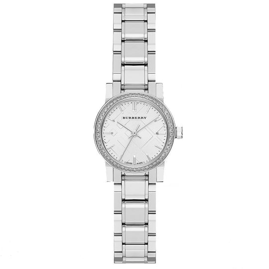 Burberry BU9220 Ladies The City Diamond White 26mm Watch