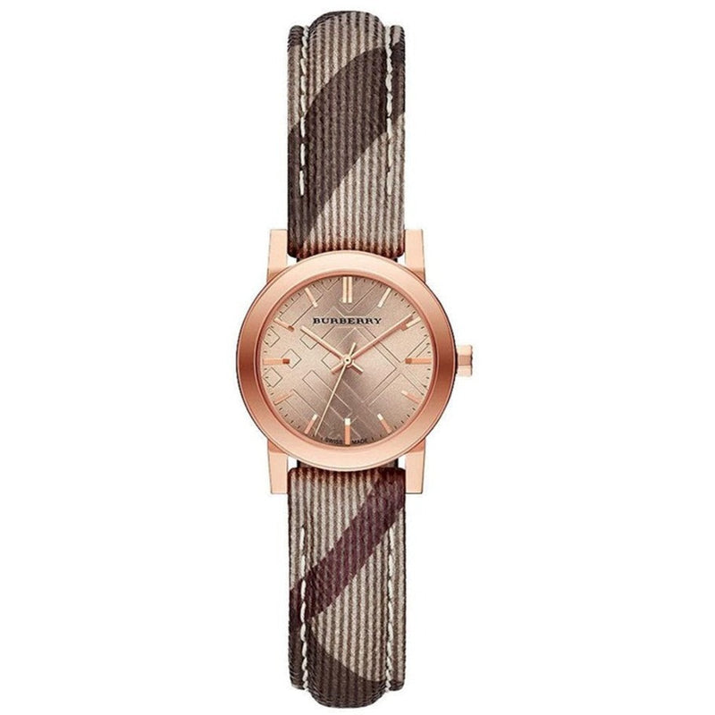 Analogue Watch - Burberry BU9236 Ladies The City Rose Gold Watch