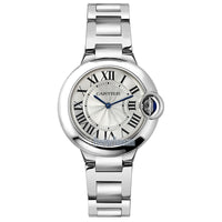 Analogue Watch - Cartier Cariter Ballon Bleu Ladies Silver Watch W6920084