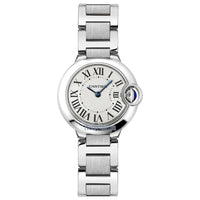 Analogue Watch - Cartier Cariter Ballon Bleu Ladies White Watch W69010Z4