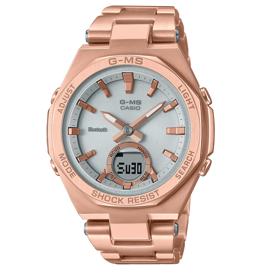 Casio Baby-G Rose Gold Watch MSG-B100DG-4AER