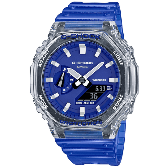 Casio G-Shock Hidden Coast Series Unisex Blue Watch GA-2100HC-2AER