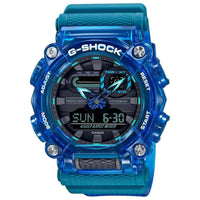 Analogue Watch - Casio G-Shock Men's Blue Watch GA-900SKL-2AER