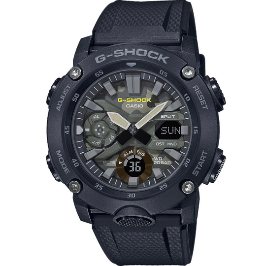 Casio G-Shock Men's Green Watch GA-2000SU-1AER