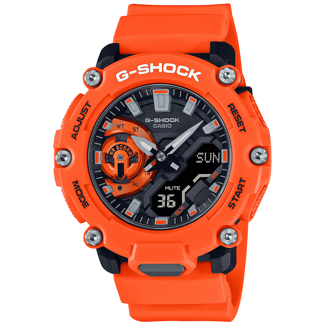 Casio G-Shock Men's Orange Watch GA-2200M-4AER from WatchPilot™