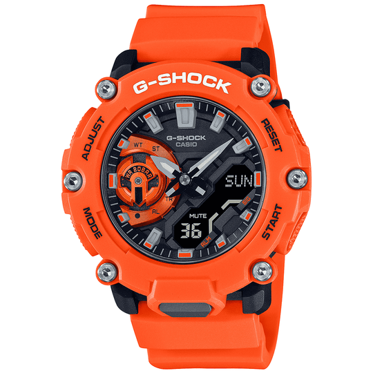 Casio G-Shock Men's Orange Watch GA-2200M-4AER