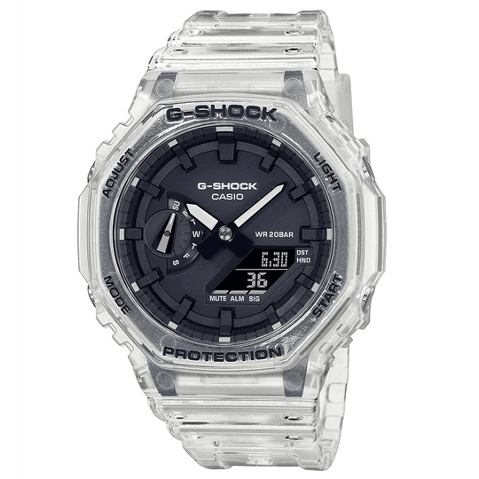 Casio G-Shock Men's Transparent Watch GA-2100SKE-7AER