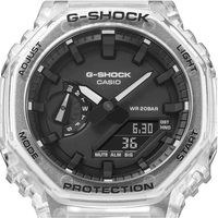 Analogue Watch - Casio G-Shock Men's Transparent Watch GA-2100SKE-7AER