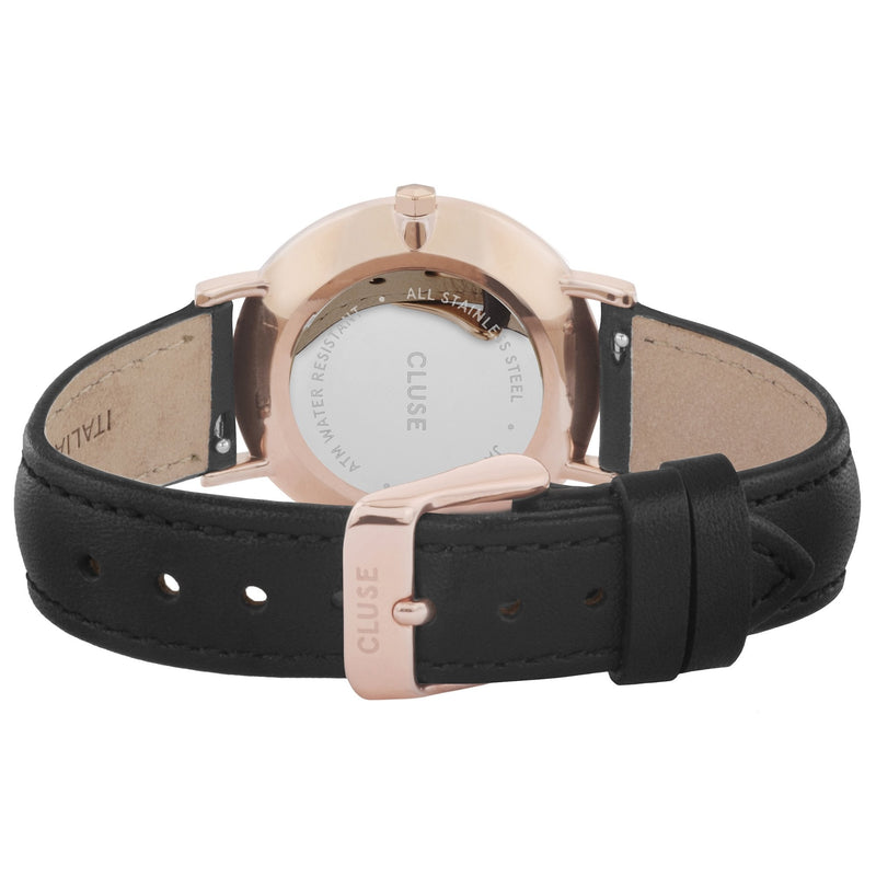 Analogue Watch - Cluse Black Minuit Watch CW0101203013