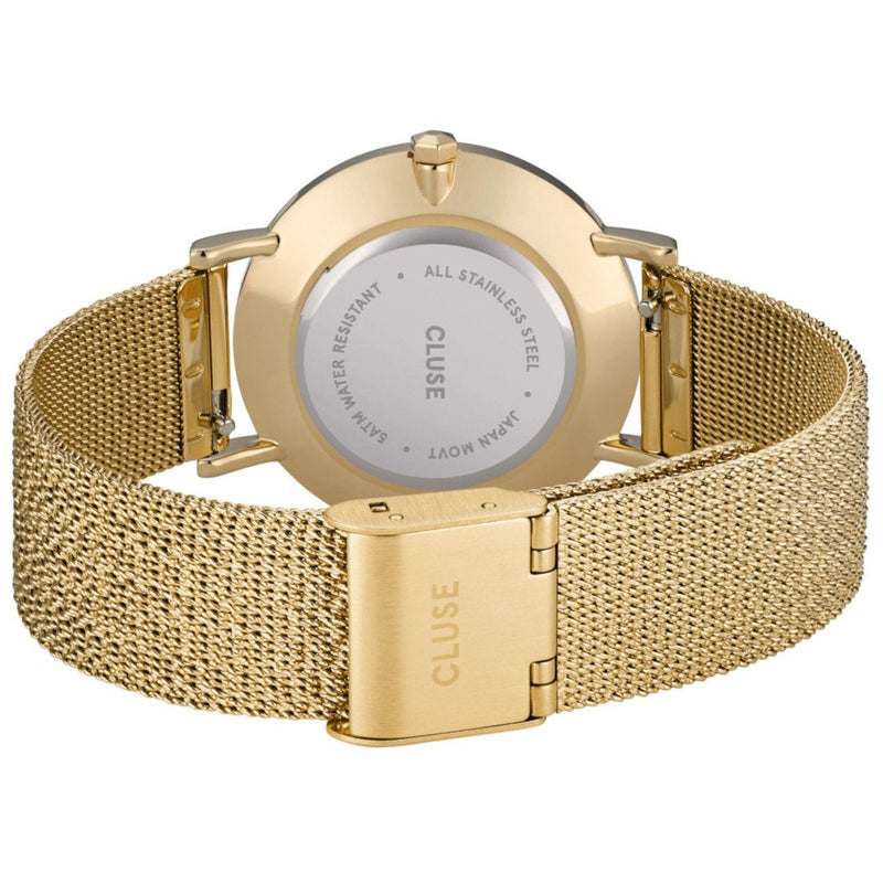 Analogue Watch - Cluse Gold Minuit Special Watch CG10201