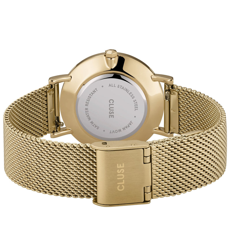 Analogue Watch - Cluse Gold Minuit Watch CW0101203030