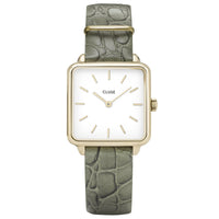 Analogue Watch - Cluse Green La Tétragone Watch CW0101207016