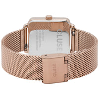 Analogue Watch - Cluse Rose Gold La Tétragone Watch CW0101207009