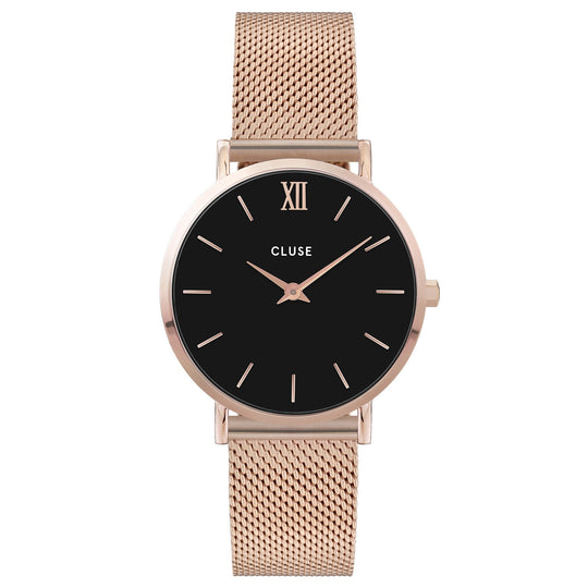 Cluse Rose Gold Minuit Watch CW0101203003